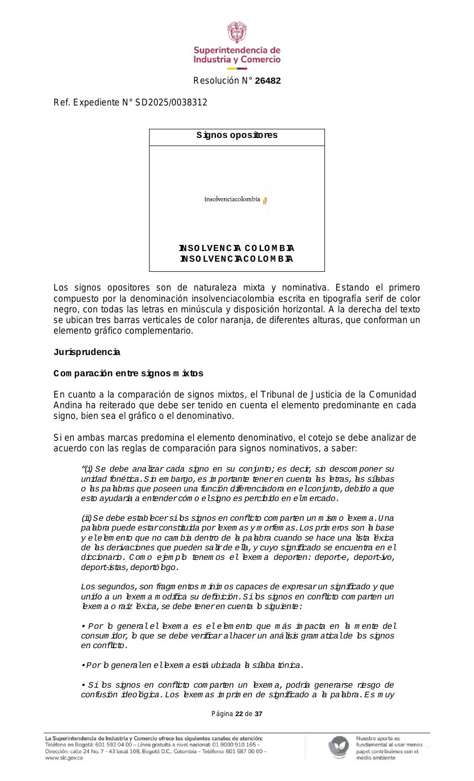 Resolución SIC — página 22 de 37