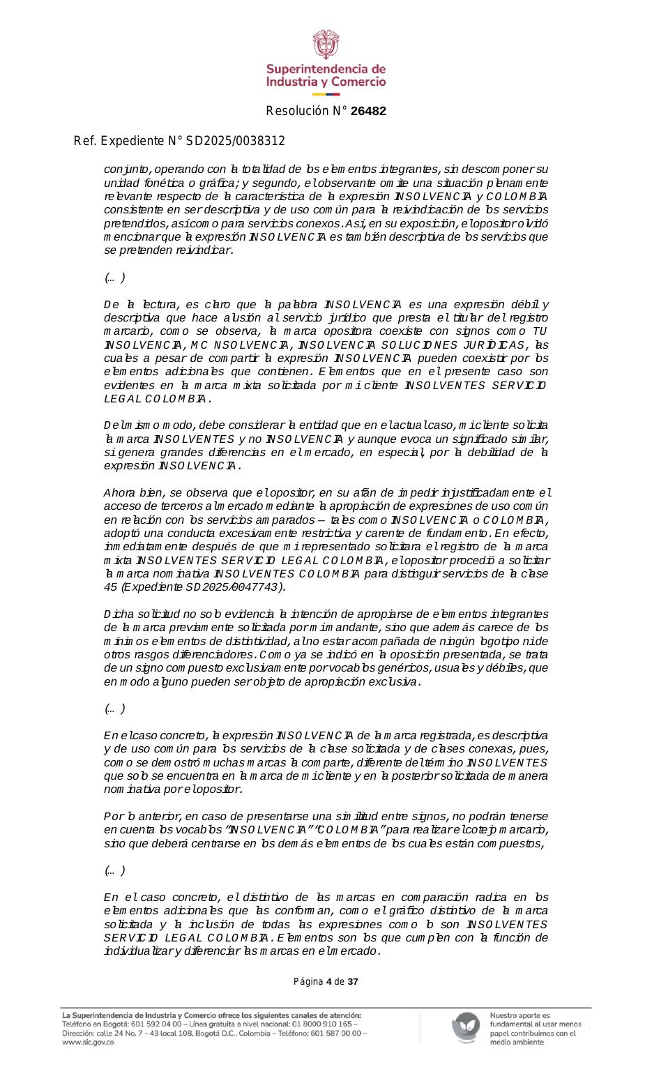 Resolución SIC — página 4 de 37