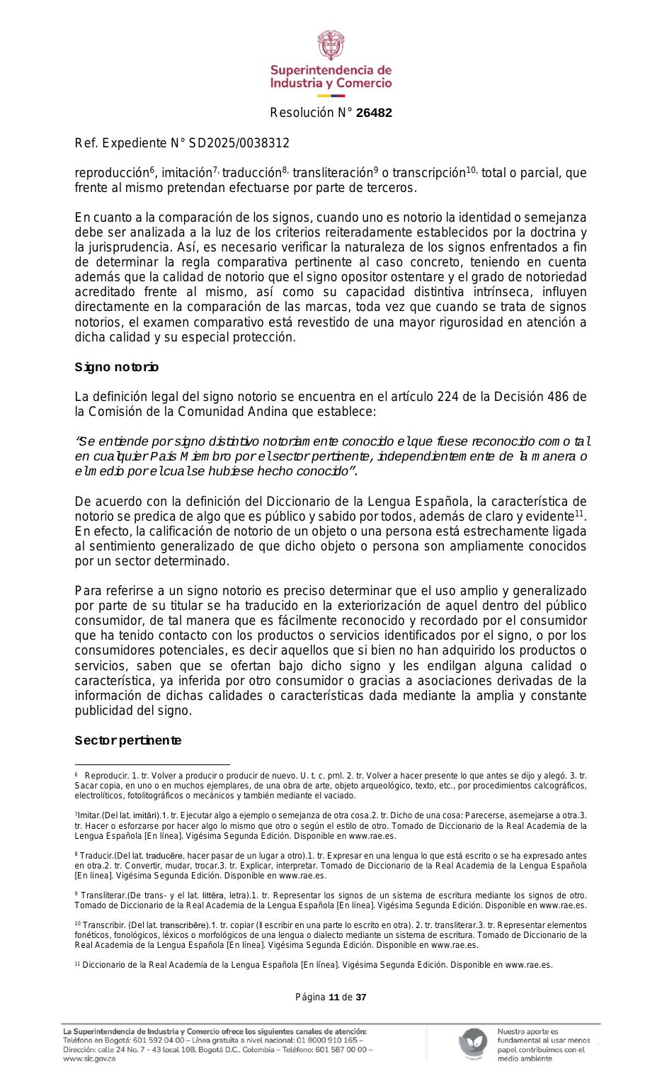 Resolución SIC — página 11 de 37